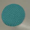 SHACOS 8 Inches Trivets for Hot Dishes, 4 Pieces Cotton Trivets Mats for Kitchen, Hot Pads for Countertops and Table, Heat-Resistant Pot Holders for Hot Pots and Pans(Teal Blue, 4pcs)