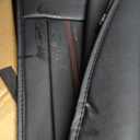 JIAMAOXIN Car Seat Covers for Jeep Cherokee 2014-2024 2025 2026, Full Set 5 Seats Faux Leather Seat Cover Car Cushion Protector Compatible Airbag (5 Seat Set, Black&Red)