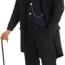 Fun Shack Mens Victorian Suit with Tailcoat.  size L
