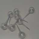 8 Pcs Clear Plant Watering Globes,Plastic Self-Watering Bulbs,Automatic Watering Globes,Garden Water Device for Plant Indoor Outdoor