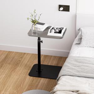 TV Tray C Shaped End Table Food Snack Trays for Eating