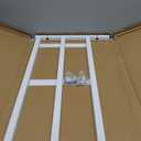 Fixed Window Safety Guard 14x 38 Adjustable Width Prevents Accidental Falls, Non-Egress, Tamper Resistant Screws Included, White, Single Pack