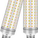 E26 LED Bulbs, 40W LED Light Bulbs Equivalent 400W, 3000K Sunset Color Warm Light, Not Dimmable, AC 110-220V, E26 Light Bulbs (2 Pack)