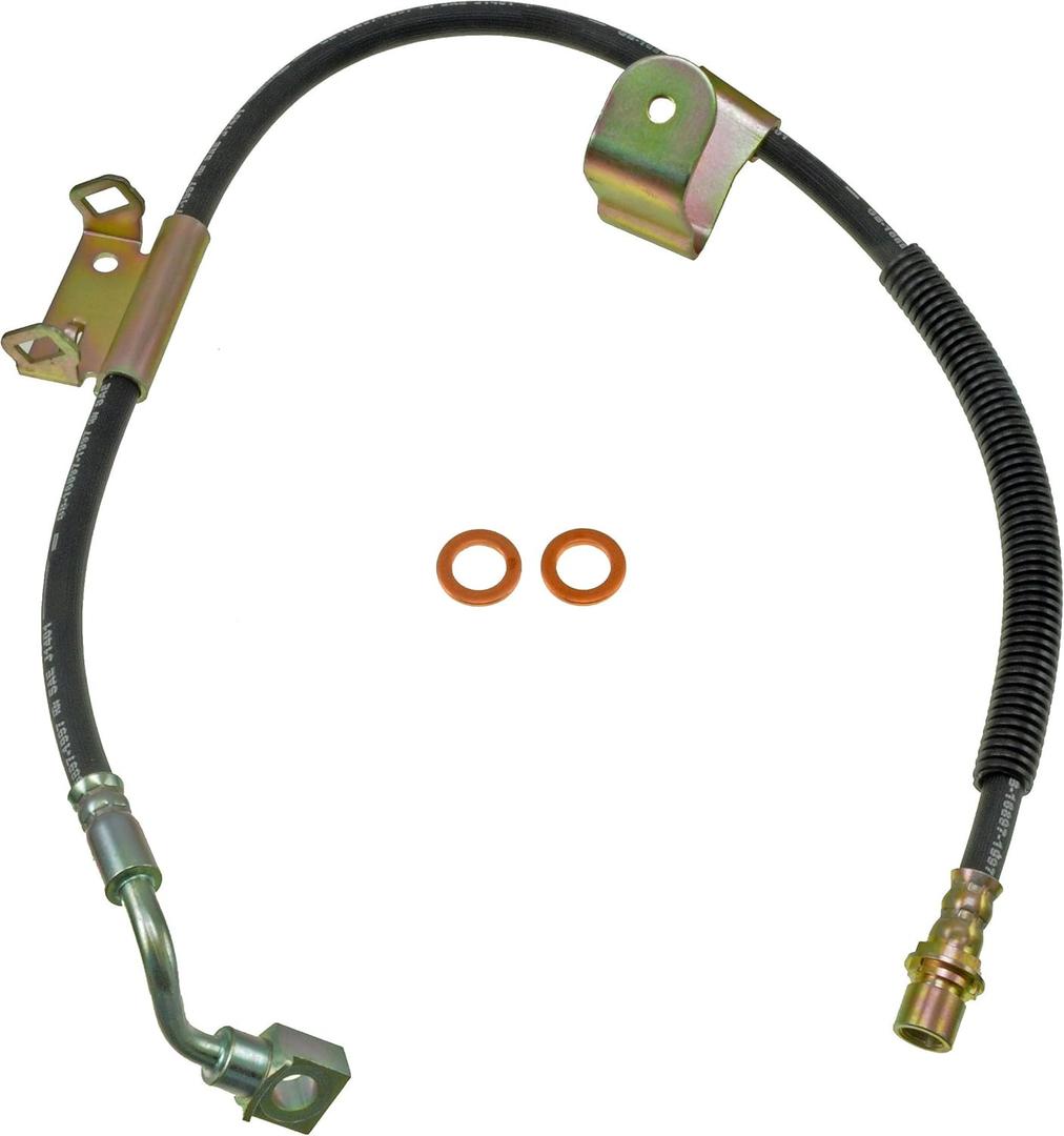 Dorman H620051 Front Driver Side Brake Hydraulic Hose Compatible with Select Chevrolet / GMC / Hummer Models