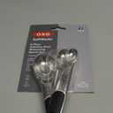 OXO Stainless Steel Measuring Spoon Set, Silver, 4-Piece