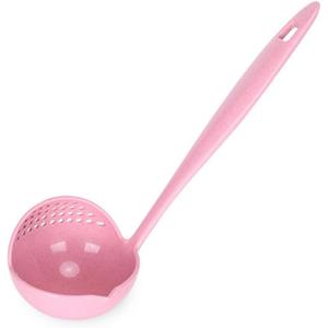 Ciieeo Ladle Strainer Spoon 1 Soup Strainer Spoon Set Collapsible Ladle for Easy Cleaning Safe for Microwave Freezer
