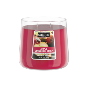 Candle - Lite Apple Cinnamon Crisp 15 Oz
