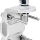 UAYESOK Heavy Duty CB Antenna Mirror Mount with SO-239 Stud, Standard 3/8 x 24 Threaded CB Antenna Stud Mount