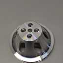 Short Water Pump Pulley Single Groove SWP For Chevy SBC 283 305 327 350 383 400 1955-1968 Polished Aluminum