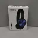 Sony MDR-ZX310AP ZX Series Wired On Ear Headphones with mic, Blue