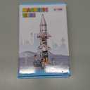 Magnetic Tiles Space Rocket Set,46 PCS Magnetic Building Blocks for Kids 3+, STEM Learning Toys, Safe & Durable Creative Construction Play, Gift for Boys & Girls