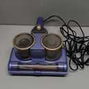 Mattress Vacuum Cleaner, 16kPa Bed Vacuum Cleaner with 253.7nm UV-C Light, Ultrasonic & 140 Heating, Dual Cup & Widen Suction Port Handheld Vacuums for Bed, Sofa, Couch, Crib (500W, Corded) (Bluish Purple)