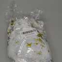 3 Pack Fireworks White Plastic Table Cloth Rectangle 54 x 108 inch Plastic Tablecloth Disposable Rectangle Leakproof for Parties, Picnic, Camping, Birthday, Weeding