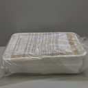 3 Tier Rolling Cart with Drawer, Bathroom Storage Organizer with 2 Lockable Wheels, Multifunctional Rolling Storage Cart for Bathroom, Kitchen, Office, Craft, Makeup, Baby Essentials, White