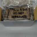 Yexiya 24 Pcs 5. 5" x 3. 4" Mini Kraft Paper Mason Jar Bottle Treat Bags with 24 Plastic Bags with Zip 160 Dot Stickers and Hemp Rope Mason Jar Candy Bag for DIY Wedding Birthday Exchange Party Favors