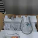 Electric Bidet Toilet Seat with Adjustable Heated Seat and Instant Warm Water, Elongated Bidet Attachment for Toilet with Wireless Remote Air Dryer, Feminine & Front Rear Wash, Self-Clean Nozzle