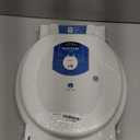 Mayfair Economy Soft Cushion Padded Toilet Seat, Round, White