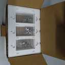 BESTTEN 3 Gang Screwless Wall Plate