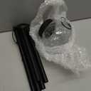 42 Inch Wind Chimes Outdoor Solar Lights, 15 Twinkle Warm White LED Large Sympathy Chime Crackled Glass Ball Birthday Gifts for Women Mom Grandma Decorative Hanging in Garden, Yard, Patio, Landscape