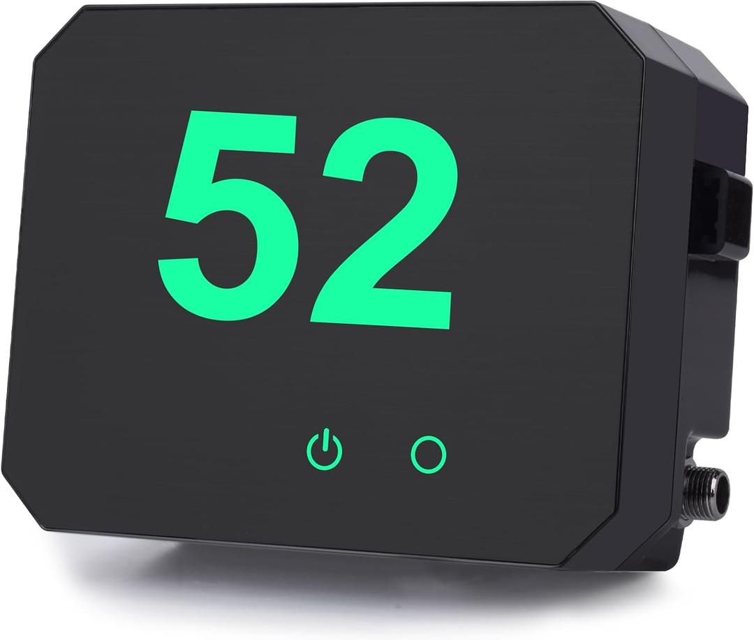 Gocheer Portable Airbrush Compressor - Mini Compressor with 25/36/52 PSI Adjustable Pressure, Stable Airflow, Quiet & Compact for Painting, Cake, IModels, Nail Art