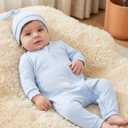 Newborn Boy Clothes Letter Print One Piece Romper Cotton Baby Coming Home Outfits 3Pcs Little Brother Outfit