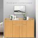 Sevalo Wood Grain Contact Paper Wood Peel and Stick Wallpaper 23.6"x393" | Wood Look Contact Paper for Cabinets Self Adhesive Removable Wallpaper Oak Natural Vinyl Wrap Furniture Drawer Easy Install
