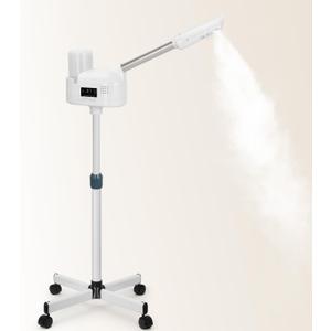 Professional Facial Steamer, Face Steamer Upgrade PTC Heating, Esthetician Steamer Hot Mist Facial Steamer for Salon Spa Beauty (White)