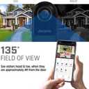 Energizer Smart 2K Doorbell & Chime, Wired Video Doorbell Security Camera, 2-Way Audio, Night Vision, Cloud & Micro SD Storage, Remote Access App, Motion Sensor, Live Viewing, Requires Existing Wires