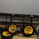 Rock-N-Roller R18RT (Mega Plus) 8-in-1 Folding Multi-Cart/Hand Truck/Dolly/Platform Cart/42" to 60" Telescoping Frame/700 lbs. Load Capacity, Black