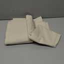 California Design Den 100% Egyptian Cotton King Size Pillow Cases Set of 2 - Soft Sateen Weave, Breathable, Fits King Size Pillows - Beige