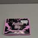 Lativ Auburn Wig with Bangs Short Bob Wigs With Dark Roots for Women Shoulder Length Ginger Wavy Curly Wigs Synthetic Fiber Wigs 14 Inches for Daily Party Use