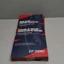 Fit Geno Posture Corrector for Women and Men - Adjustable Back Brace & Straightener for Scoliosis Hunchback Correction Back Pain Spine Corrector Back Support and Posture Trainer Large/X-Large (Black)