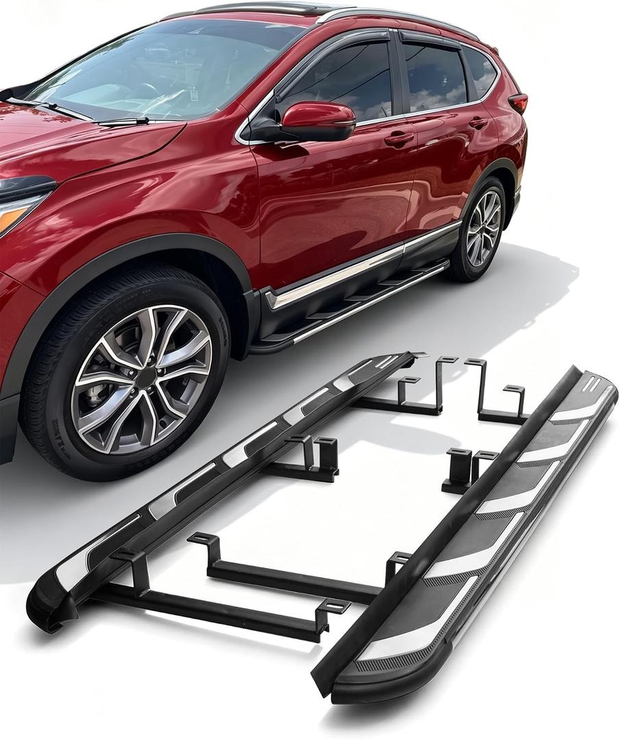 Fit for 2017-2022 Honda CRV CR-V Running Boards Side Steps, Easy Installation, 450 LBS Aluminum Pedals, Safe Family Entry & Exit, Body Protection