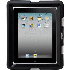 Pyle Universal iPad Waterproof Case, Marine Water Resistant IPX8 Outdoor Rugged Heavy Duty Tough Durable Shockproof Dustproof Protective Case with Screen Protector and Headphone Jack (Black)