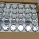 Accguan 30 Pcs 1.5 oz Glass Jars with Silver Lids, Mini Mason Jars for Gifts, Crafts, Wedding, Spice, ExtraTags String