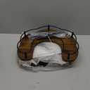 Lazy Susan Organizer Spice Rack - Spice Organization for Cabinet Height Adjustable Rotating Lazy Turntable, Pantry Kitchen Wood Revolving Seasoning Organizer (12 Inch)