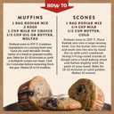 Kodiak Cakes Muffin Mix, Blueberry, 14 Ounce, Pack of 6