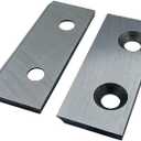 J1 Pair Wood Chipper Blades Garden Shredder Two Pcs Replacement Blades for Land Works