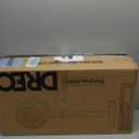 DREO Smart Fan for Bedroom, 120 +120 Omni-Directional Oscillating Fans, 100ft Quiet Pedestal Fan with RGB Light, 9 Speeds, 6 Modes, 20dB, 8H Timer, Wi-Fi/Voice/Alexa, 37-42" Floor Fans with Remote (White)