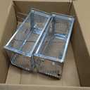HUIYGC Rat Trap, Chipmunk Rodent Trap Working for Indoor and Outdoor to Catch Small Animal - Mouse Voles Hamsters Humane Cage Trap-O (2 PCS)