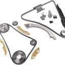 9-4201S Engine Timing Chain Kit Replacement for Buick Regal LaCrosse Chevy HHR Malibu Cobalt Equinox GMC Terrain Pontiac G5 G6 2.0L 2.2L 2.4L 2006-2017 12680750 9-4201SX