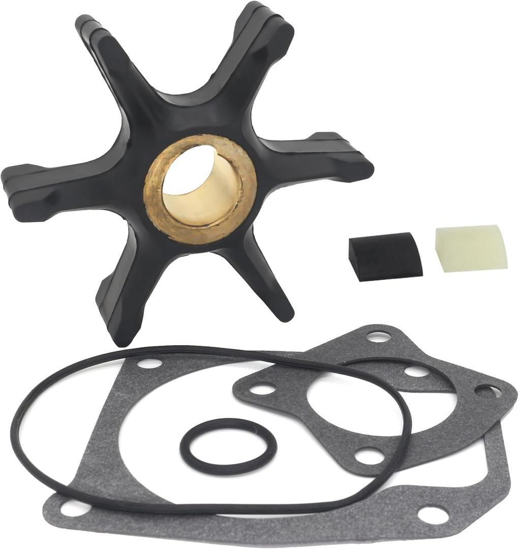 QuickMarine 0396725 Boat Water Pump Impeller Service Kit for Johnson Evinrude 40-75 HP Outboard Motors replaces 396725 Sierra 18-3053 Marine Engine QuickMarine 0396725 Boat Water Pump Impeller Service Kit for Johnson Evinrude 40-75 HP Outboard Motors replaces 396725 Sierra 18-3053 Marine Engine