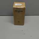 Coffee Bean Storage Container with One-way Valve Airtight Lid Date Tracker for Coffee and More Food Fresh and Storage, Clear Borosilicate Glass Coffee Canister (21OZ)