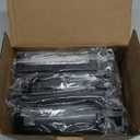 30 Pack 5 inch(128mm) Center to Center Matte Black Cabinet Pulls Stainless Steel Kitchen Cabinet Handles - Square Dresser Handles Drawer Pulls