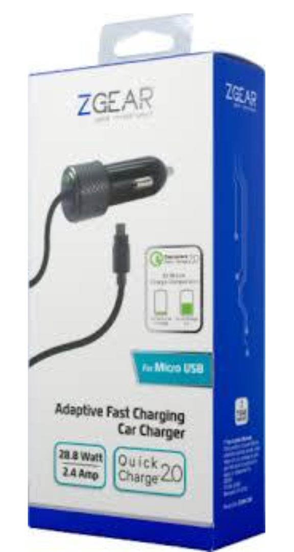 Zgear Fast Car Charger