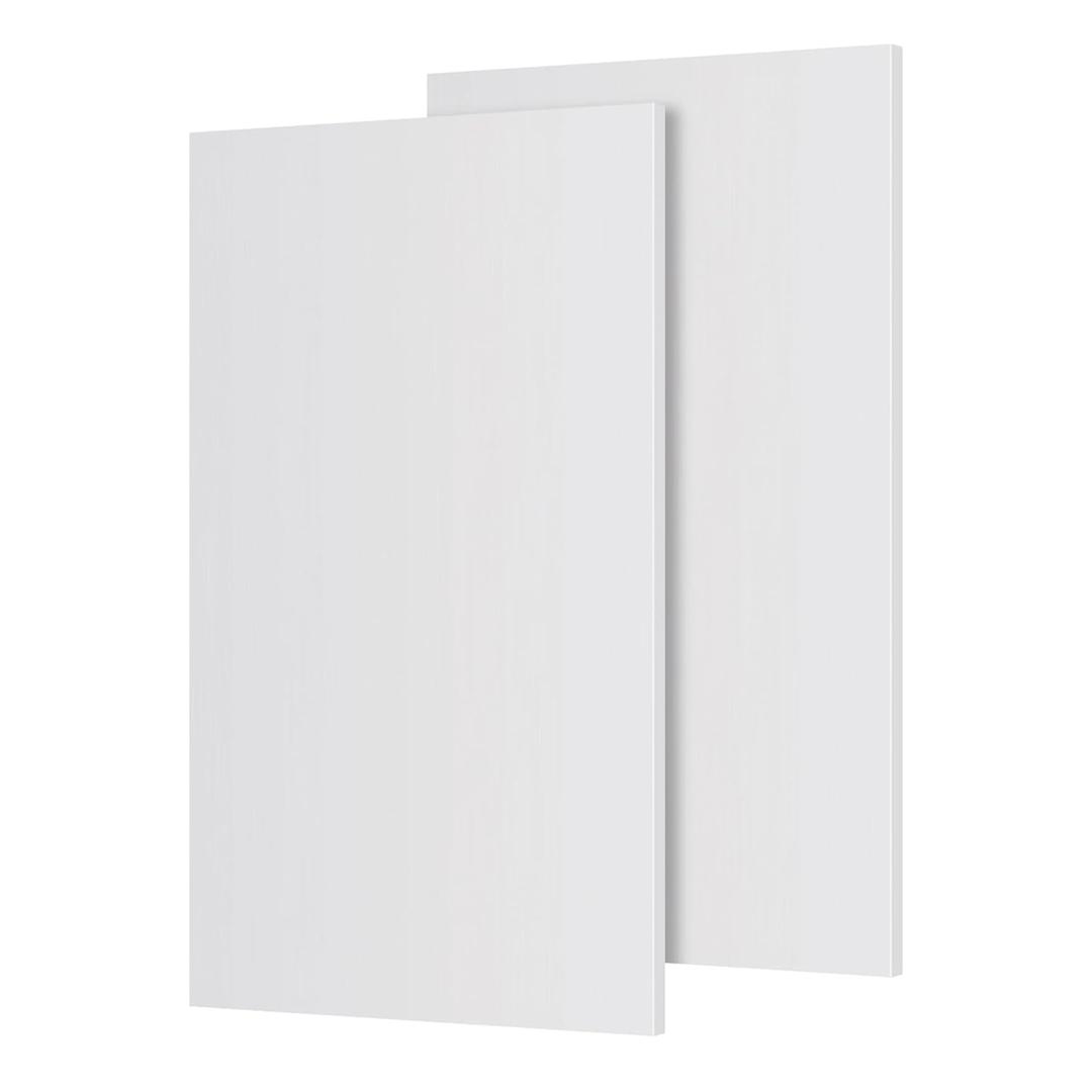 2 Pack 6061 T6 Aluminum Sheet Metal 6 x 12 x 3/16 Inch Flat Plain Plate Panel Aluminum Sheet Plate Finely Polished and Deburred, 5mm Thick