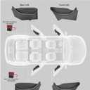 Door Side Storage Box for 2026 2027 Tesla Model Y L Accessories