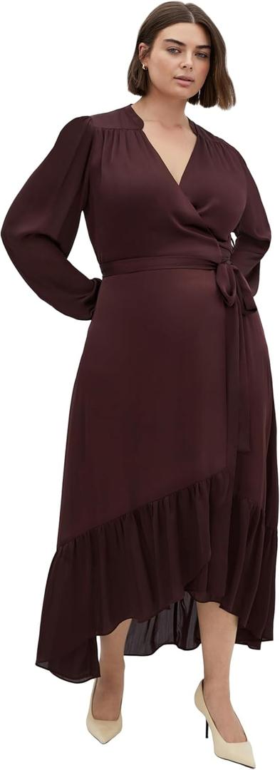 City Chic Women's Plus Size Dress - Rylie Love Maxi, Size: 18 Plus