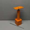 4x4 Screw Jack, Adjustable House Floor Jacks for Leveling, 14.5" - 18.5" Height Adjust Range, Heavy Duty Jack Post Crawlspace Basement Shore Beams Screw Jacks, 24000 lbs Max Load Capacity