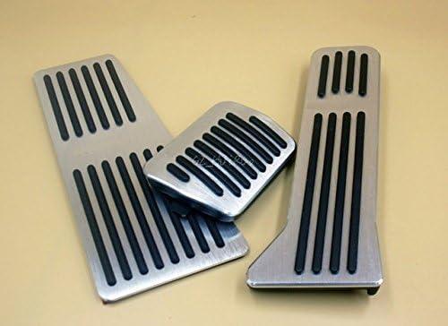 WANWU Car Gas Fuel Pedal Cover Brake Pedals Rest Pedal Covers Compatible with Mazda 3 6 MK3 MK6 2014-2018 CX-5(at)